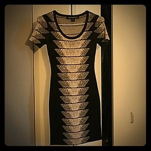 French connection body con mini dress